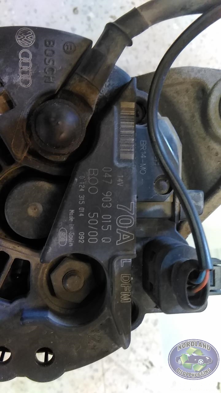 Dynamo til Škoda Fabia 2000-2007 (Type I)  (BOSCH|047903015Q|0124315014|)