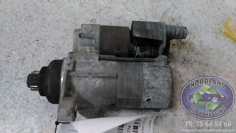 Starter diesel til VW Golf V, Combi, 2003-2008  (02Z911023H)