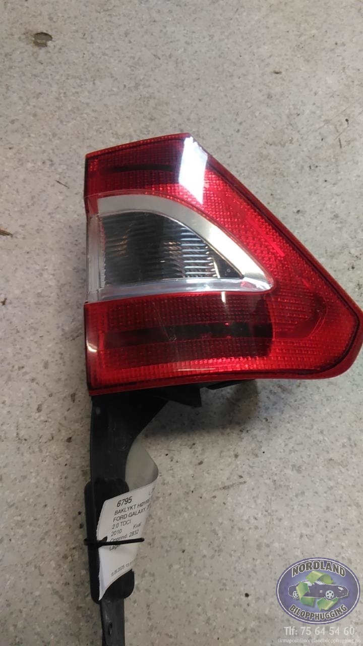 Baklykt høyre ytre til Ford Galaxy, 2010-2015 (Type III, Fase 2)  
