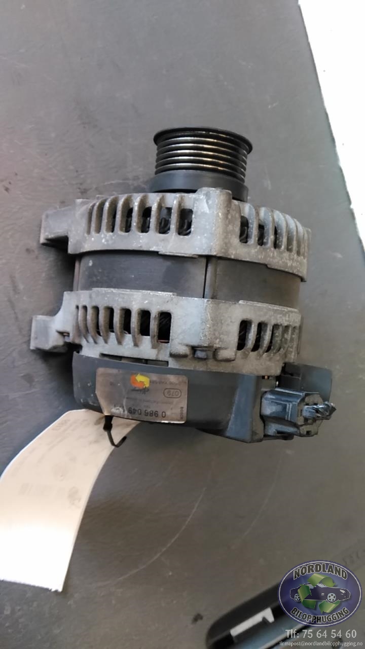 Dynamo diesel til Mazda 3, 2006-2009 (Type I, Fase 2)  (0986049171)