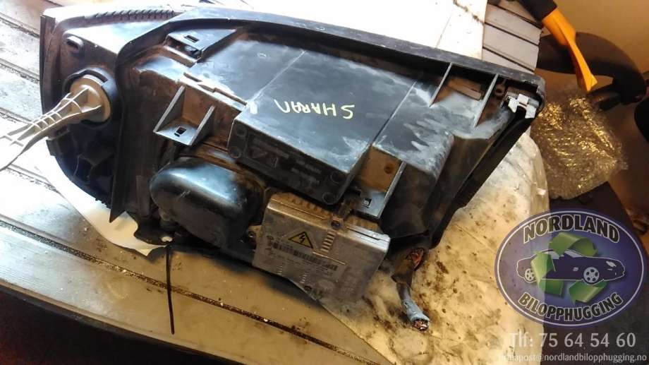 Frontlykt høyre xenon til VW Sharan 2000-2010 (Type I, Fase 2)  (1 305 235 531|)