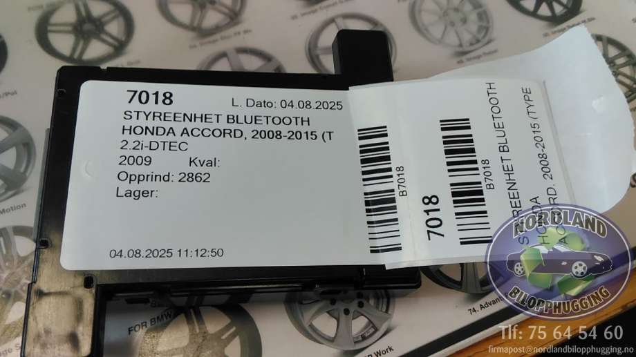Styreenhet bluetooth til Honda Accord, 2008-2015 (Type VIII)  (39770TL0G010M1)