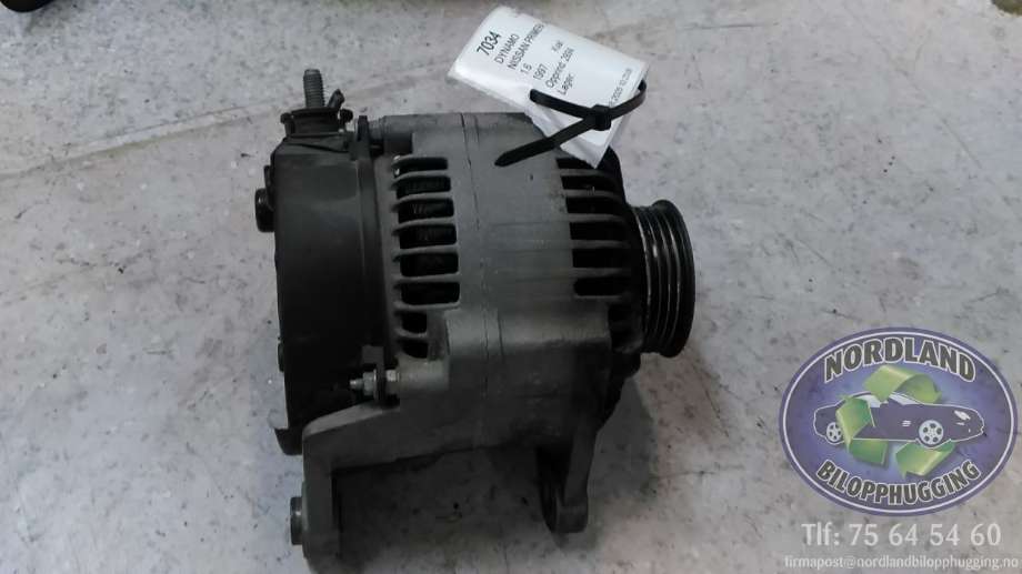 Dynamo til Nissan Primera, 1996-1999 (Fase 1) (P11) (P11) 