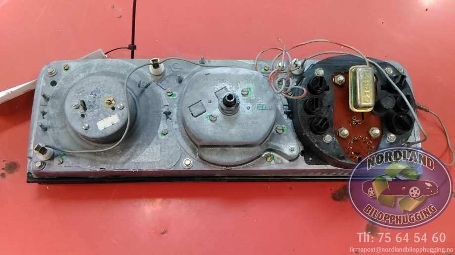 Instrumentpanel til Opel Rekord D 1972-1977  