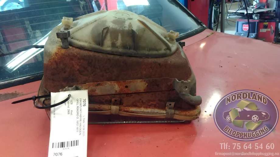 Frontlykt høyre halogen til Opel Rekord D 1972-1977