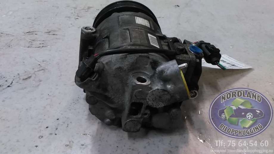 Aircondition kompressor til VW Polo 2009-2014 (Type V, Fase 1)  (DENSO|024666107b4|1k0820859f|)
