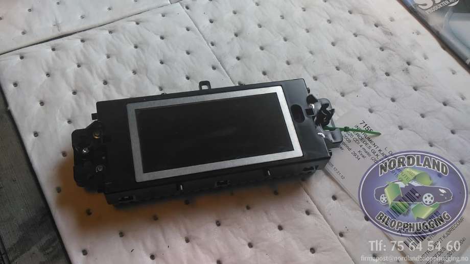 Instrument kjørecomputer til Mercedes GLK, 2008-2015 (X204) (X204) (A2048202697)
