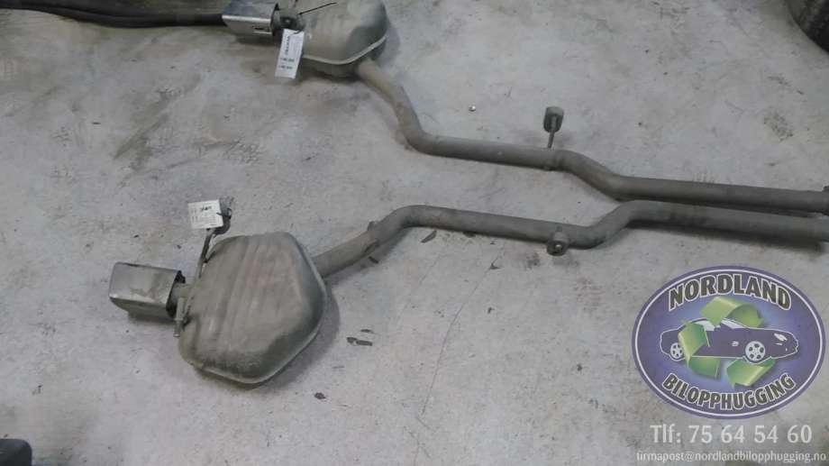 Eksos bakre til Mercedes GLK, 2008-2015 (X204) (X204) 