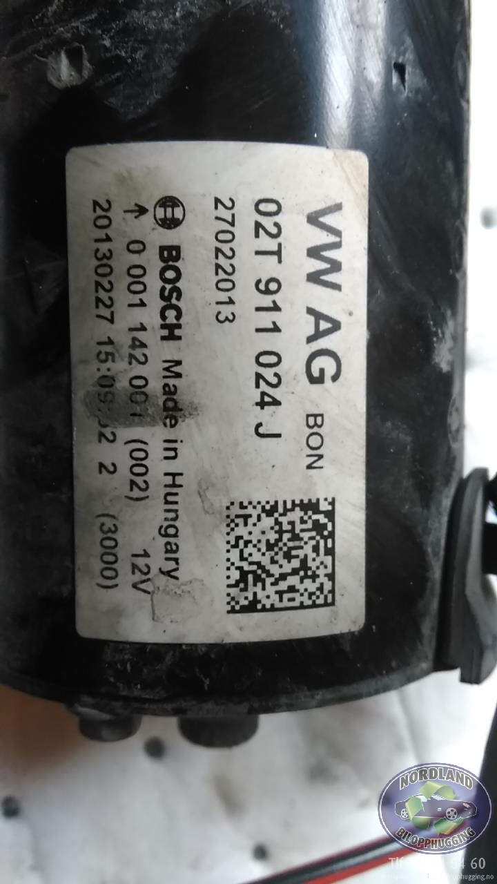 Starter til VW Polo 2009-2014 (Type V, Fase 1)  (02T911024J|)