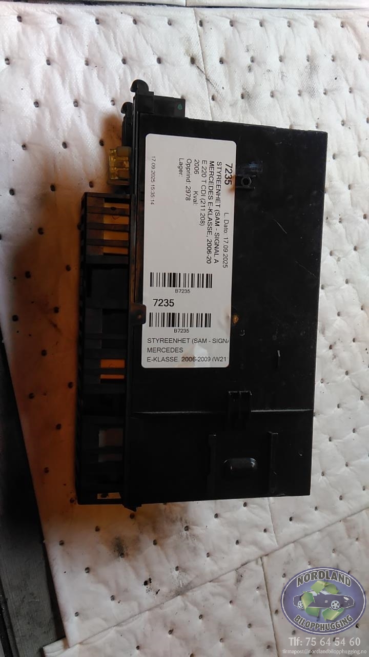 Styreenhet (SAM - Signal Acquisition Module) til Mercedes E-Klasse, 2006-2009 (Fase 2) (W211) (W211) (2115455601)