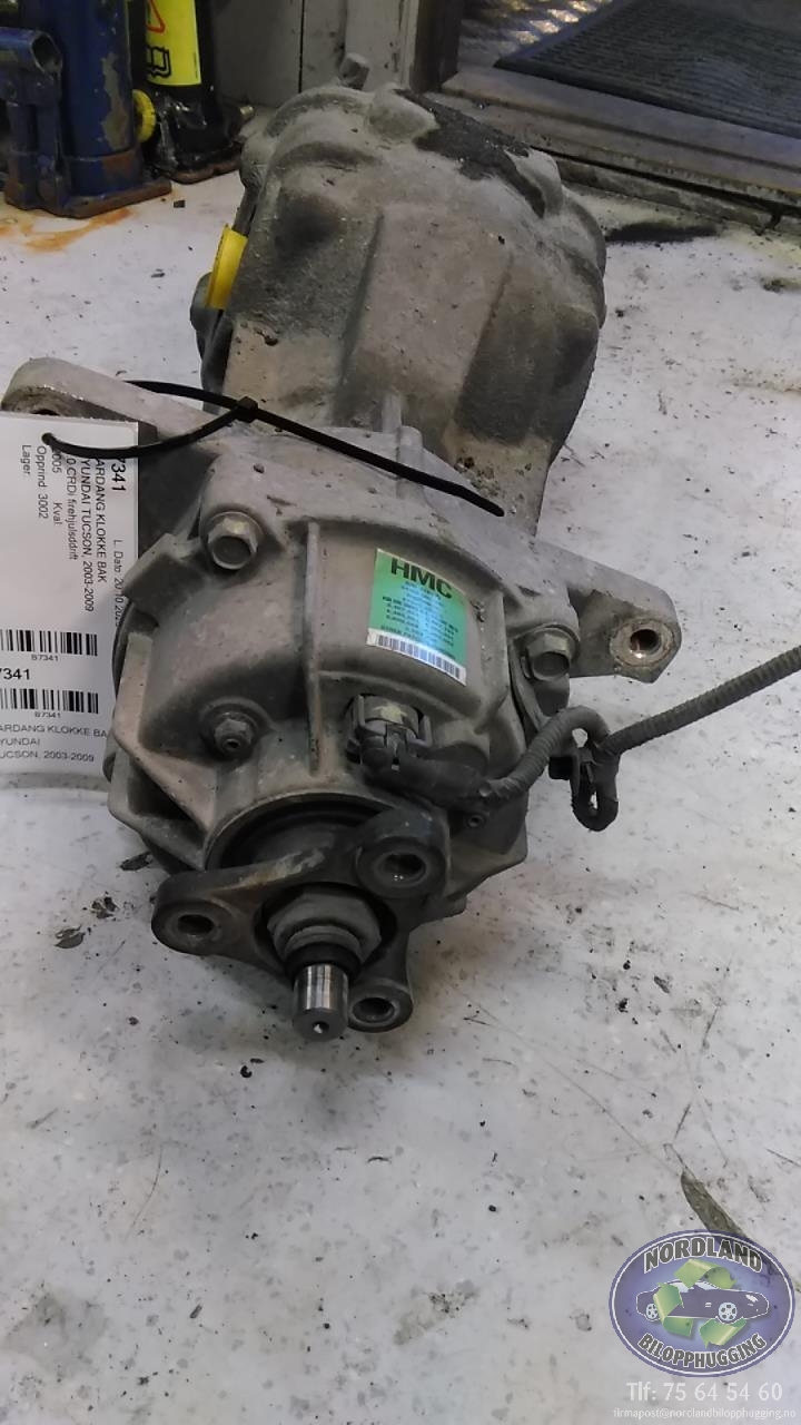 Kardang klokke bak til Hyundai Tucson 2003-2009  (5102000001|4780039000|)