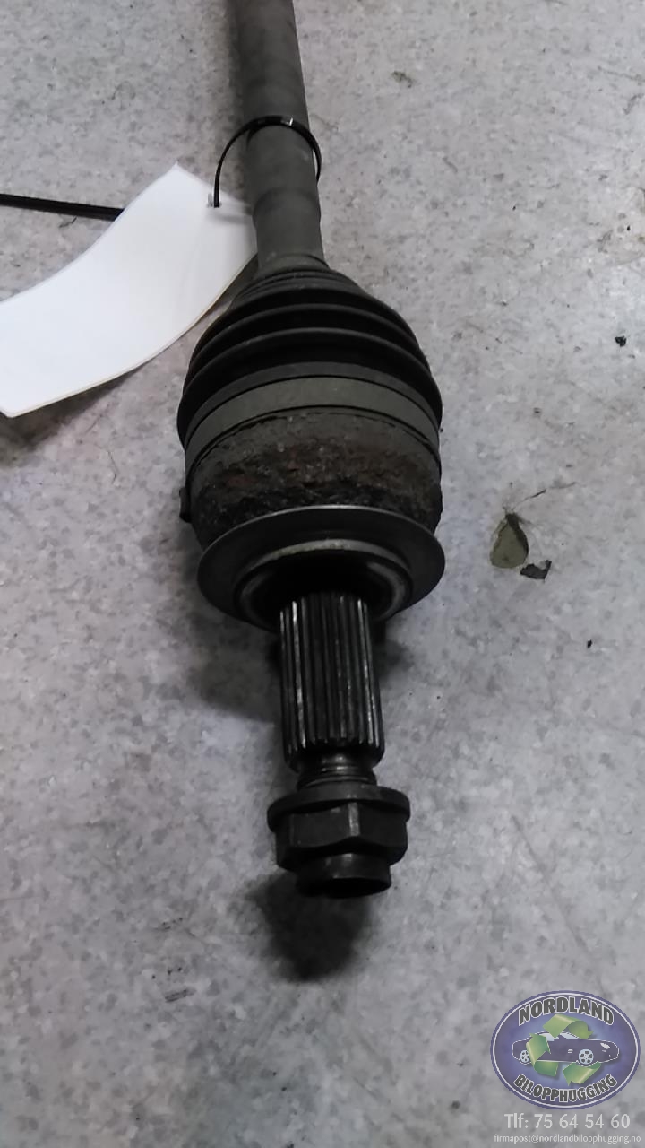 Drivaksel venstre foran, bensin/automat til Subaru Legacy 2003-2007 (Type IV, Fase 1)  