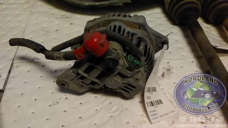 Dynamo til Subaru Legacy 2003-2007 (Type IV, Fase 1)  (23700AA520|A3TG0491|)