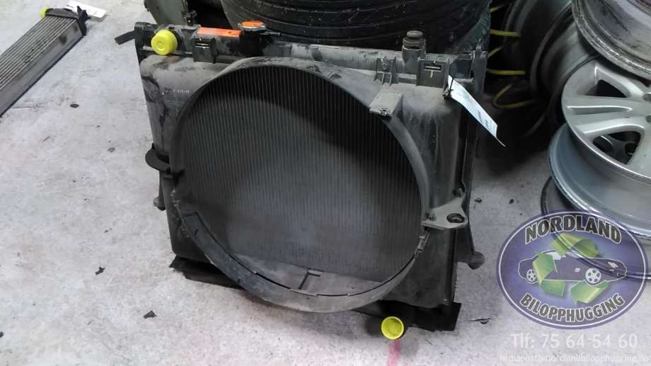 Radiator (manuell gir) til Isuzu D-Max, 2012-2017 (Type II, Fase 1)  