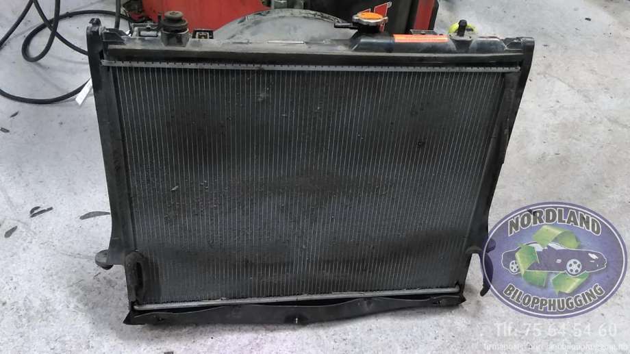 Radiator (manuell gir) til Isuzu D-Max 2012-2017 (Type II, Fase 1)  
