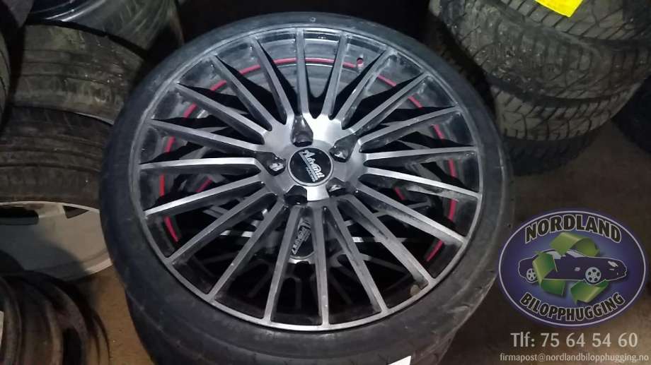 Felgsett aluminium til Toyota Celica, 2000-2005 (Type VII)  