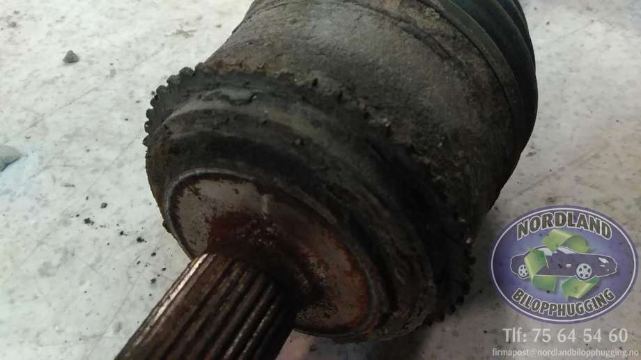 Drivaksel høyre foran, diesel/automat til Mitsubishi Pajero 2000-2006 (Type III)