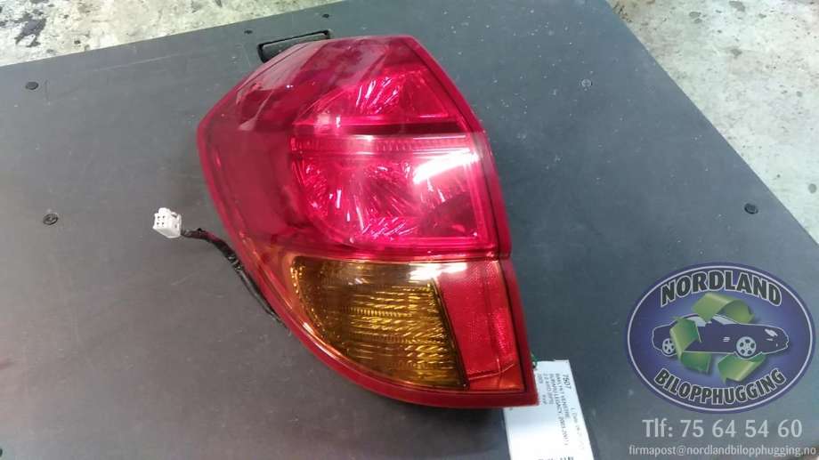 Baklykt venstre til Subaru Legacy, 2003-2007 (Type IV, Fase 1)  