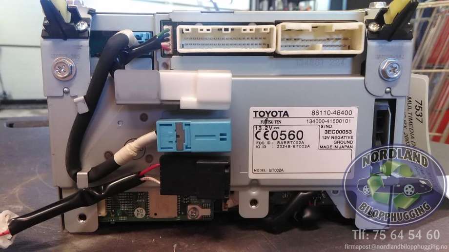 Multimedia display (MCU - Media Controller Unit) til Lexus RX 2003-2009 (Type II) (XU30) (XU30) (8611048400|)