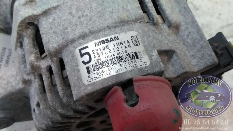 Dynamo til Nissan Micra 2011-2017 (K13) (K13) (231001HN1A|A5TL0191AM|)
