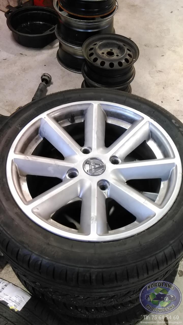 Felg aluminium til Mopedbil Aixam Crossline 0-->>