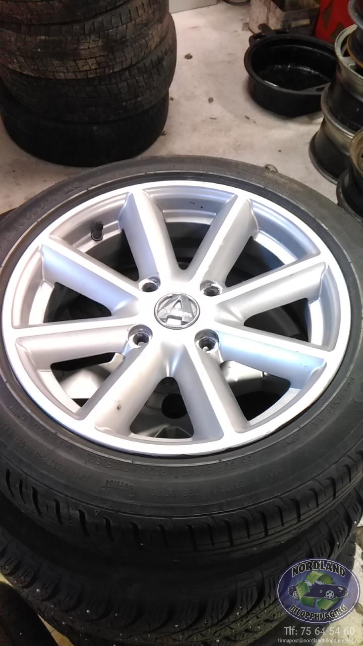 Felg aluminium til Mopedbil Aixam Crossline 0-->>