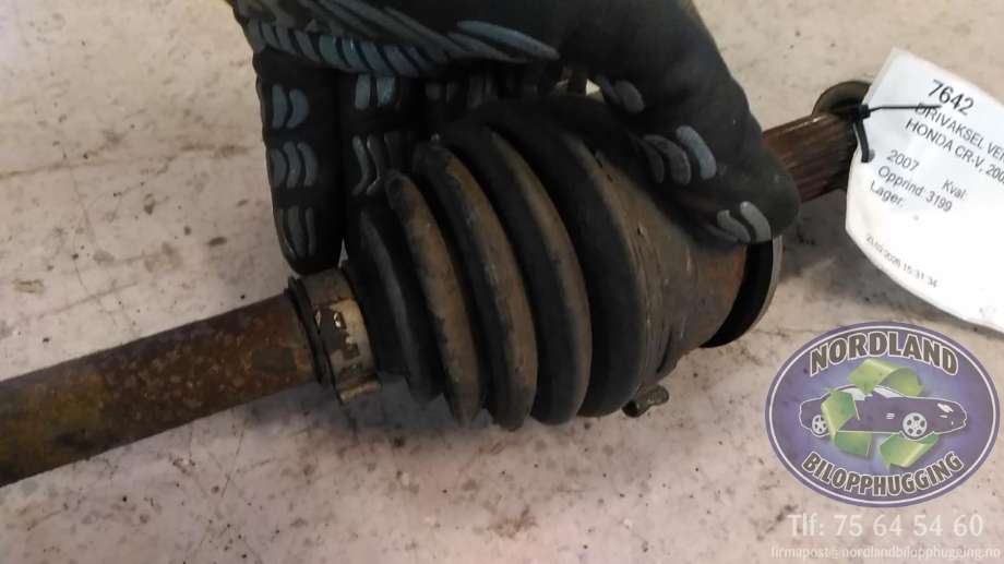 Drivaksel venstre bak, diesel/manuell til Honda CR-V 2002-2006 (Type II)  