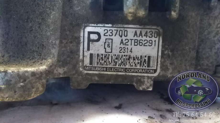 Dynamo til Subaru Forester 1997-2002 (Type I)  (MITSUBISHI|23700AA430|)