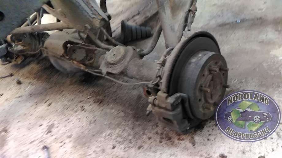 Kardang klokke bak til Toyota Land Cruiser 120 2002-2009  