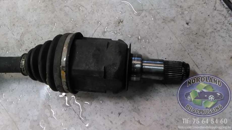 Drivaksel høyre foran, diesel/automat til Toyota Land Cruiser 120 2002-2009  