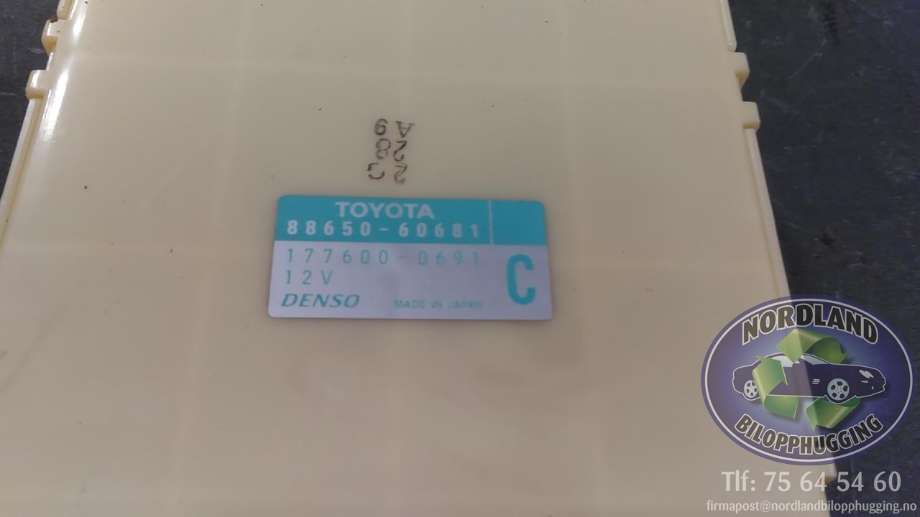 Styreenhet klima/aircondition til Toyota Land Cruiser 120, 2002-2009  (8865060681)