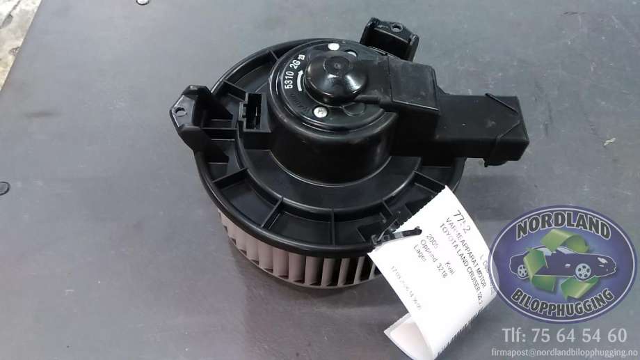Varmeapparat motor til Toyota Land Cruiser 120, 2002-2009  