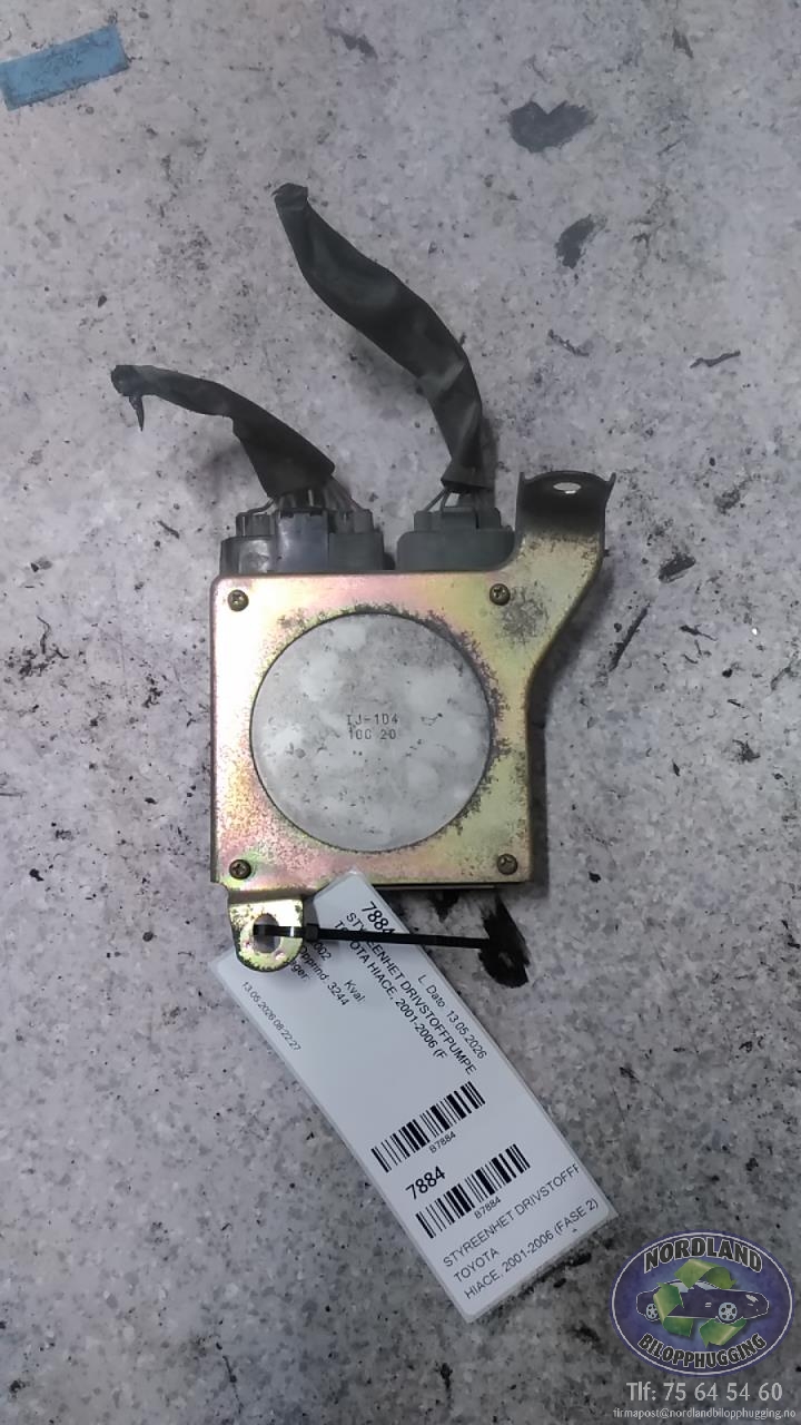 Styreenhet drivstoffpumpe til Toyota Hiace 2001-2006 (Fase 2)  (DENSO|8987120030|1310001041|)