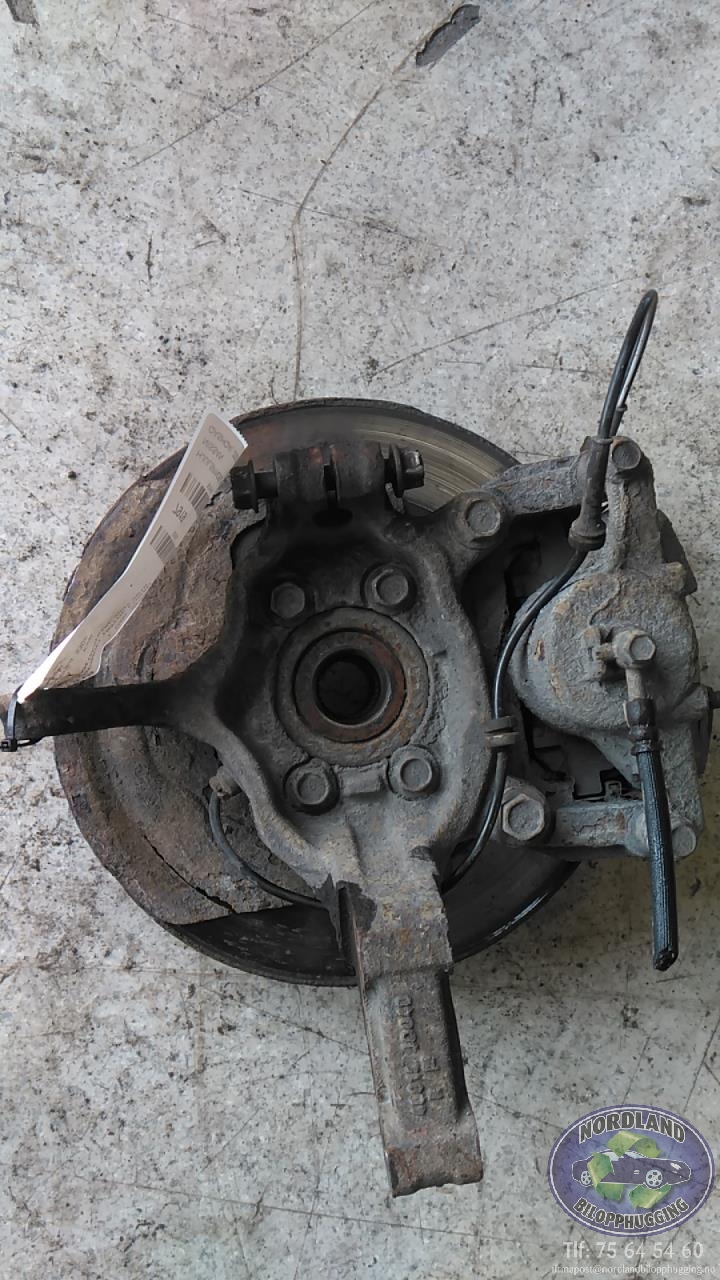 Hjulspindel høyre foran til Nissan Qashqai 2007-2010 (Type I, Fase 1)  