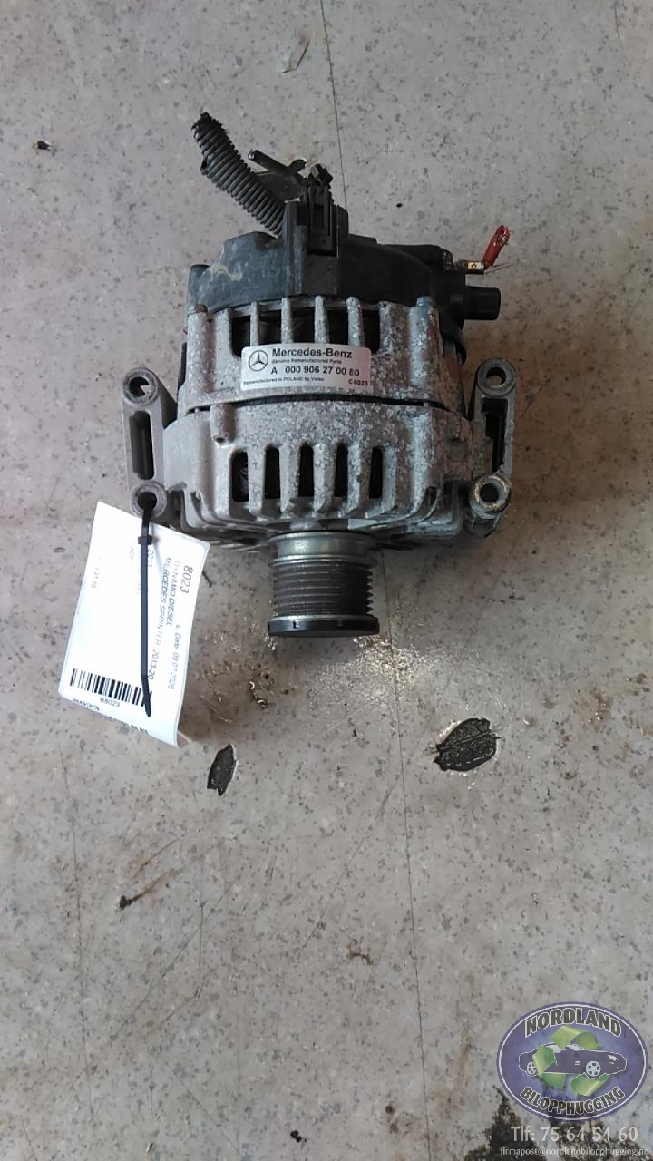 Dynamo diesel til Mercedes Sprinter, 2013-2018 (Fase 2) (906) (906) 