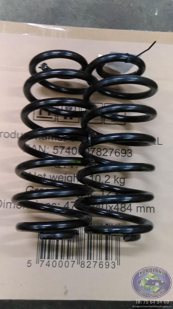Fjær bak spiralfjær til Jeep Grand Cherokee, 1999-2004