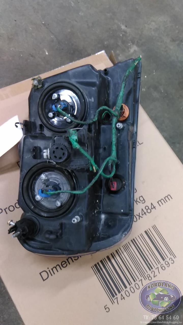 Frontlykt venstre halogen til Jeep Grand Cherokee 1999-2004