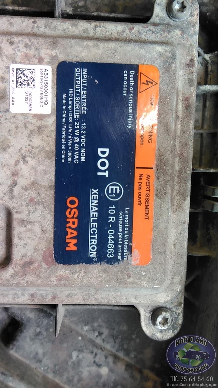 Frontlykt høyre xenon til Ford Transit Connect 2018-->> Type II, Fase 2 (L90152413|)