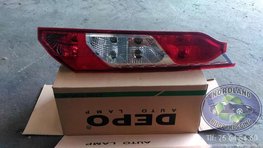 Baklykt høyre til Ford Transit Connect 2018-->> Type II, Fase 2 (90019013|DT11 13404 AC|C83TA)
