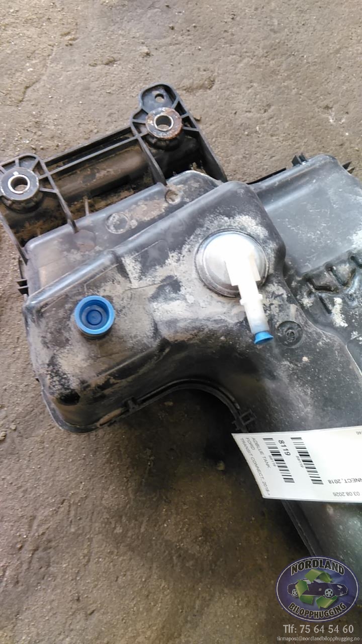 AdBlue tank til Ford Transit Connect 2018-->> Type II, Fase 2  (KV61-5J228-BF|D0NZA|)