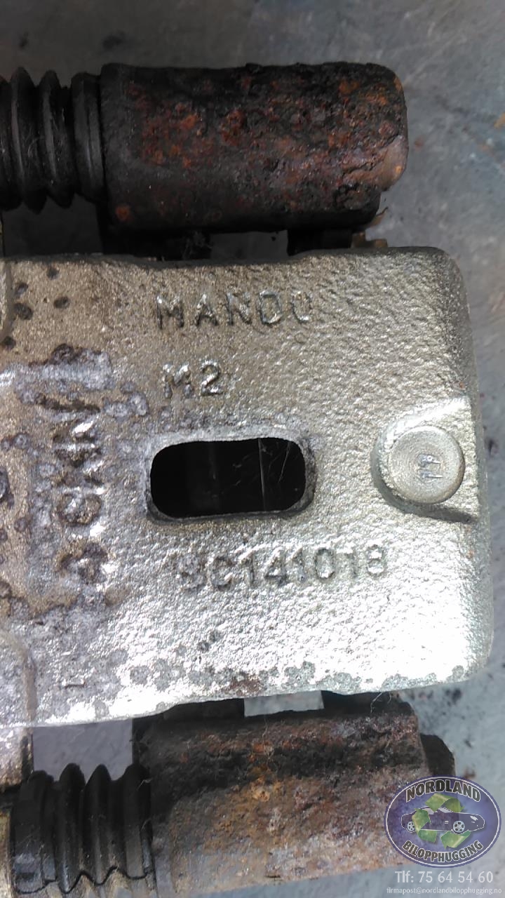 Bremsecaliper høyre bak til Hyundai Coupe 2000-2002 (Type I, Fase 2)  (BC141018|)