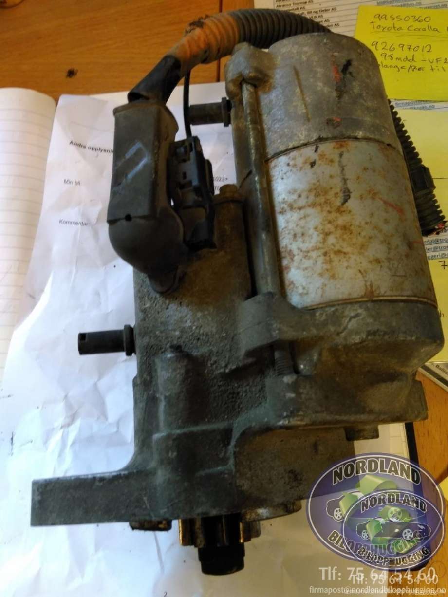 Starter diesel til Toyota Yaris Verso 1999-2007  (DENSO|28100-33040|428000-0500|)