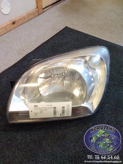 Frontlykt venstre halogen til Kia Sportage 2005-2010 (Type II)