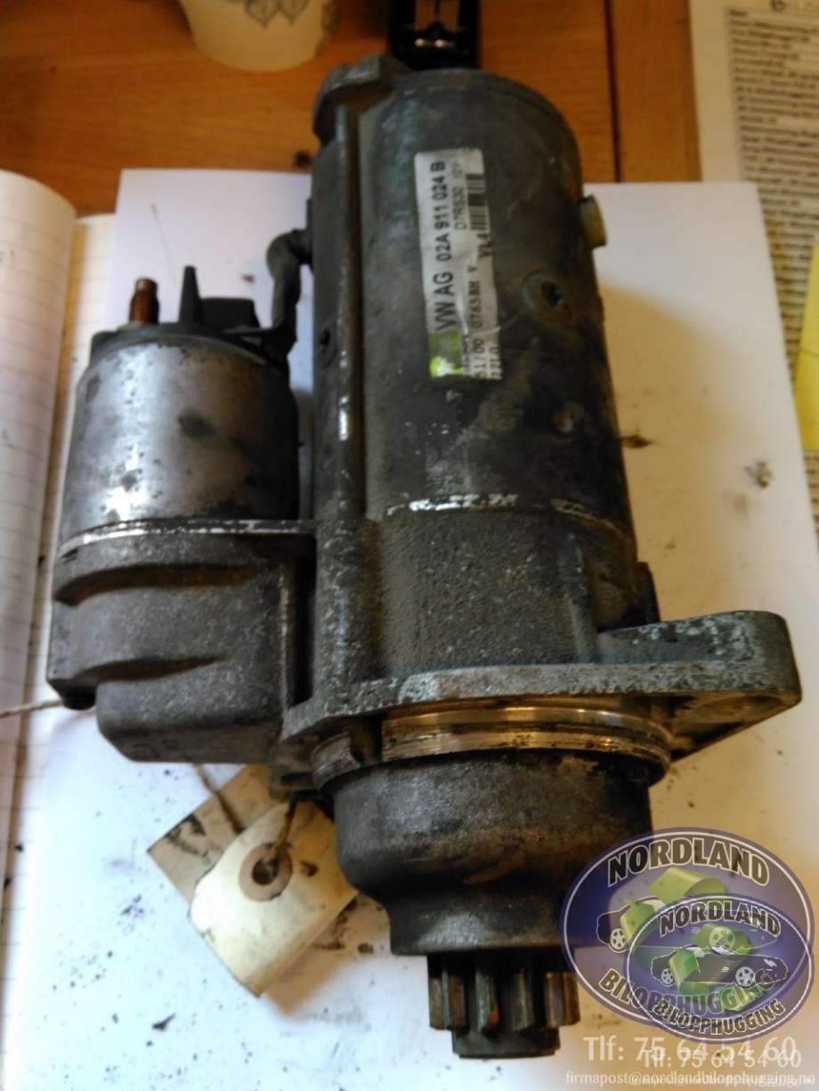 Starter diesel til Škoda Octavia 0-->>  (VALEO|02A911024B|)