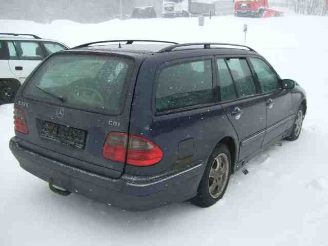 Mercedes E-Klasse 1995-2000 (Fase 1) (W210) (W210), Motorkode: --, Girkassekode: 