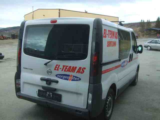 Nissan Primastar 2001-2006 delebil , Motorkode: F9Q, Girkassekode: 