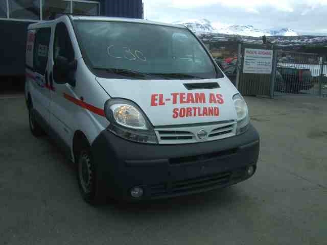 Nissan Primastar 2001-2006 delebil , Motorkode: F9Q, Girkassekode: 