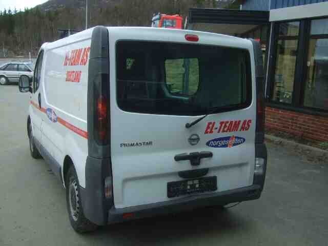 Nissan Primastar 2001-2006 delebil , Motorkode: F9Q, Girkassekode: 