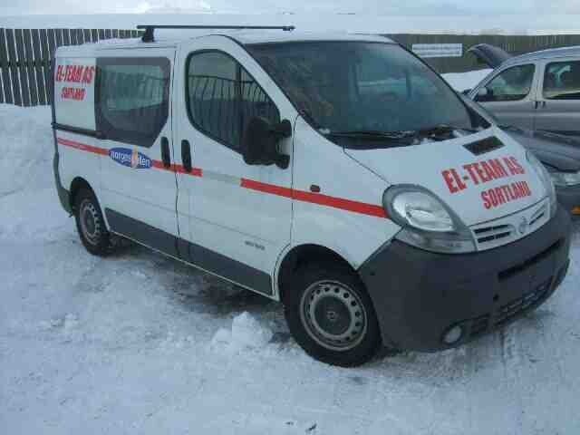 Nissan Primastar 2001-2006 delebil , Motorkode: F9Q, Girkassekode: 
