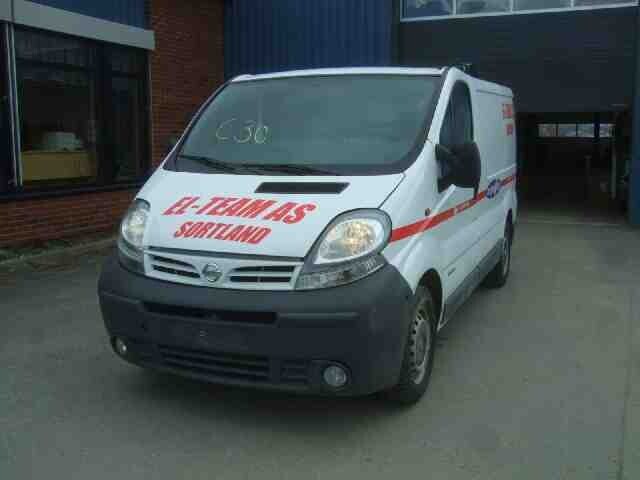 Nissan Primastar 2001-2006 delebil , Motorkode: F9Q, Girkassekode: 